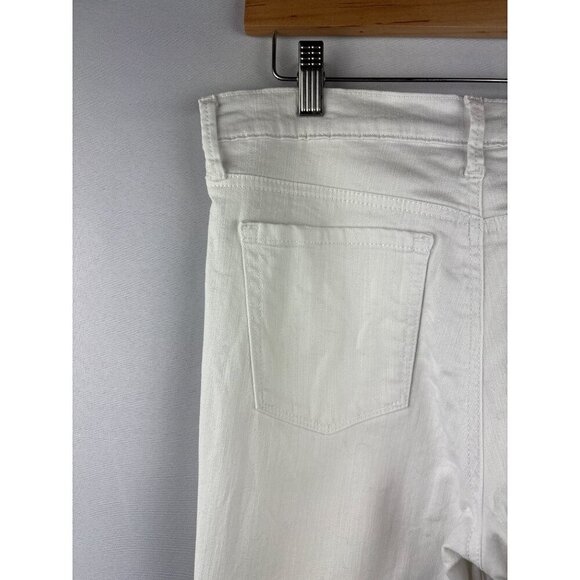 Ella Moss Womens White Jeans Size 4 Cotton & Spandex Blend - Picture 8 of 8